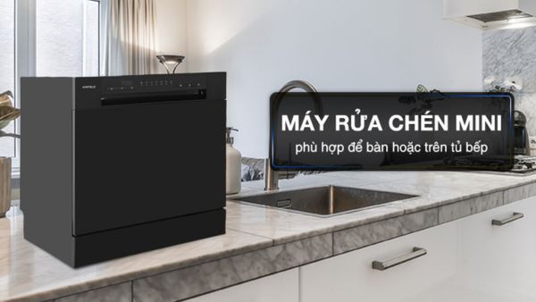 Kinh nghiệm chọn mua máy rửa bát Hafele 8 bộ 2 Máy rửa bát Hafele 538.21.350