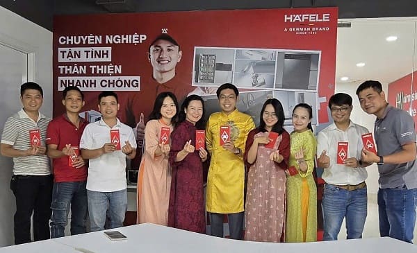 CEO Häfele Việt Nam chúc mừng năm mới Hệ thống Phân phối nhân dịp khai xuân Bính Ngọ 2026 9 hafele khai xuân bính ngọ