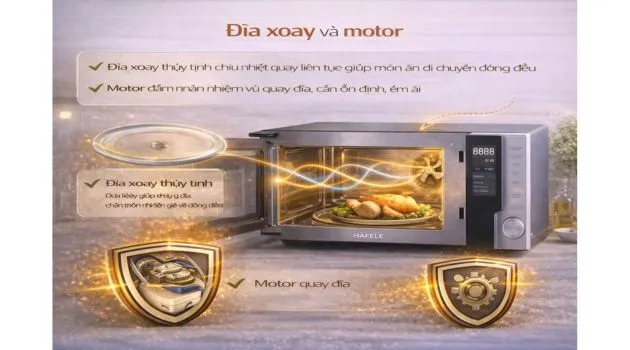 Đĩa xoay và motor