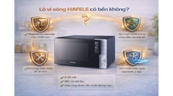 Lò vi sóng Hafele có bền không