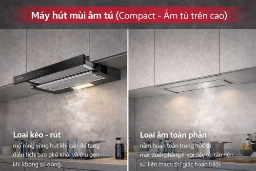 Phân loại máy hút mùi Hafele: Nên mua loại nào? 2 Máy hút mùi âm tủ Hafele
