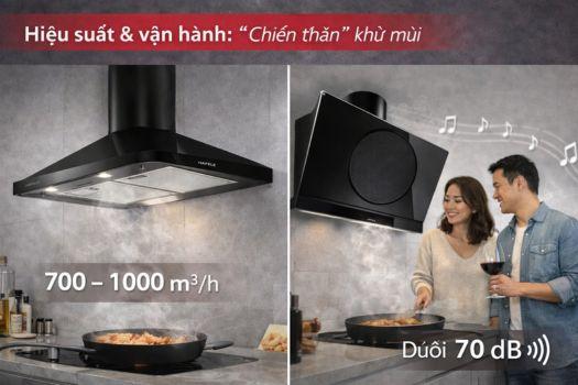 Phân loại máy hút mùi Hafele: Nên mua loại nào? 5 Máy hút mùi áp tường hiệu suất