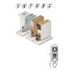 Thanh chắn bụi RP8Si Hafele 950.35.013 920mm