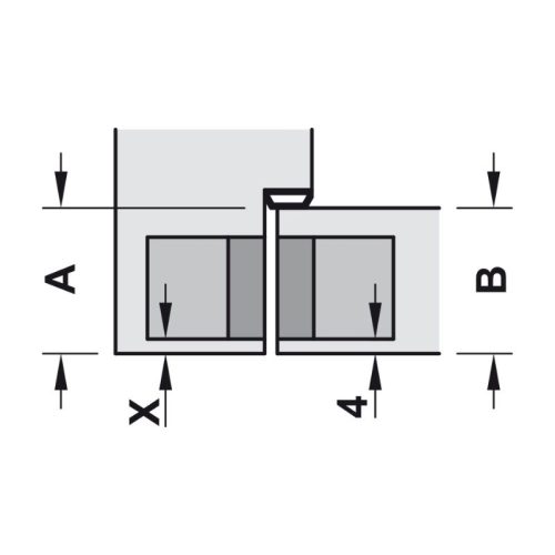 Thông số bản lề âm TE 340 3D Hafele 924.17.137 đen