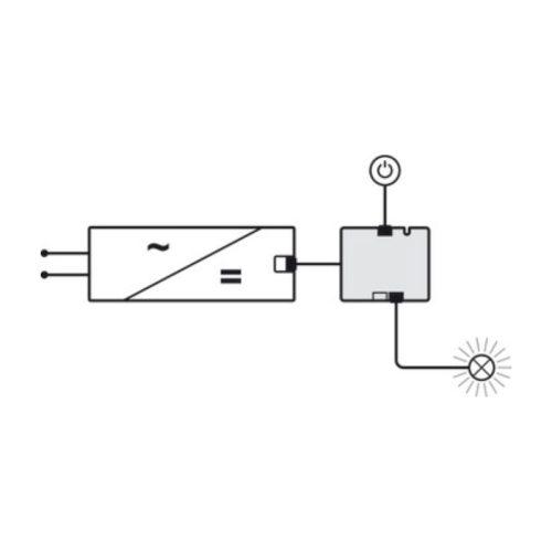 Bộ chia 2 cổng Hafele Loox5 24V Hafele 833.77.842 3 Ảnh bộ chia 2 cổng Hafele Loox5 24V Hafele 833.77.842