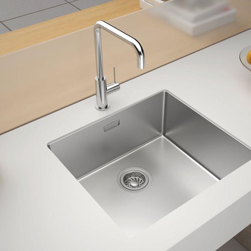 Chậu rửa chén bát inox HS24-SSN1S-490 Hafele 567.24.417 Chậu rửa chén bát inox HS24-SSN1S-490 Hafele 567.24.417