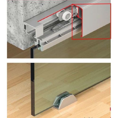 Ảnh nắp che bên cho kẹp kính Hafele 940.43.046
