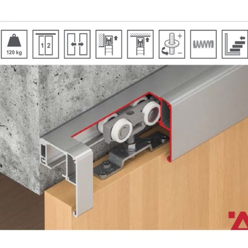 Ảnh phụ kiện cửa trượt Slido Classic HAFELE 941.02.037