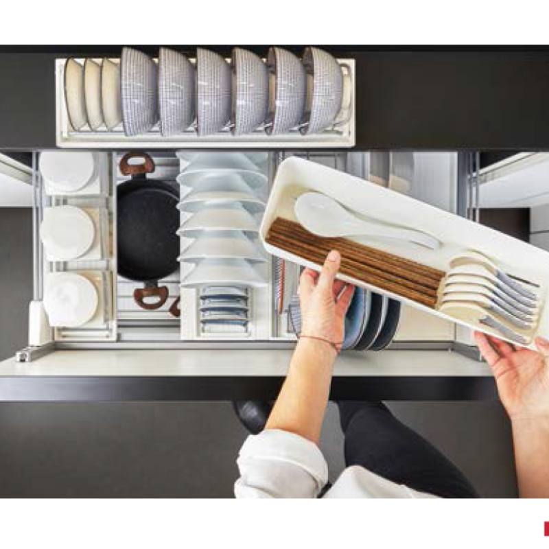 Ảnh Rổ đựng xoong nồi Hafele 545.14.956 Ảnh Rổ đựng xoong nồi Hafele 545.14.956