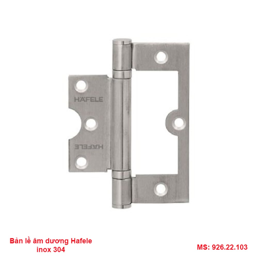 Bản lề âm dương Hafele inox 926.22.103 Bản lề âm dương Hafele inox 926.22.103