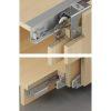 Bộ cửa trượt Slido F-Line42 50B 2 cánh Hafele 400.51.165