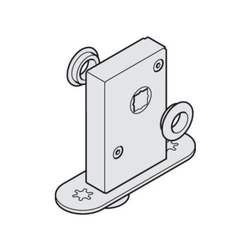 Bộ khóa cửa lùa xếp Slido W-Fold32 Hafele 943.55.071