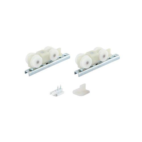 Bộ phụ kiện cửa trượt 250kg Silent 250/B Hafele 489.40.028