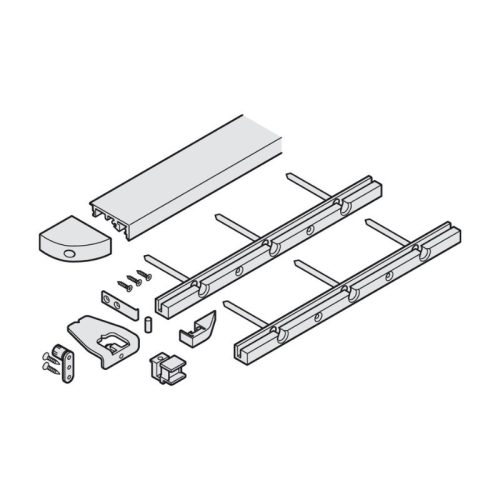 Bộ ray sàn Hawa Folding Concepta III Hafele 408.32.434