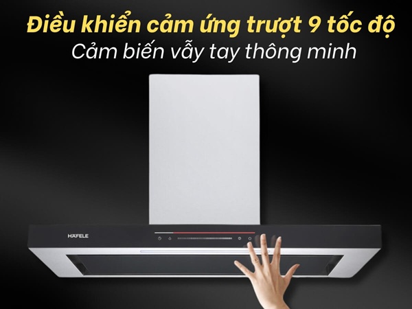 cảm biến máy hút mùi Hafele