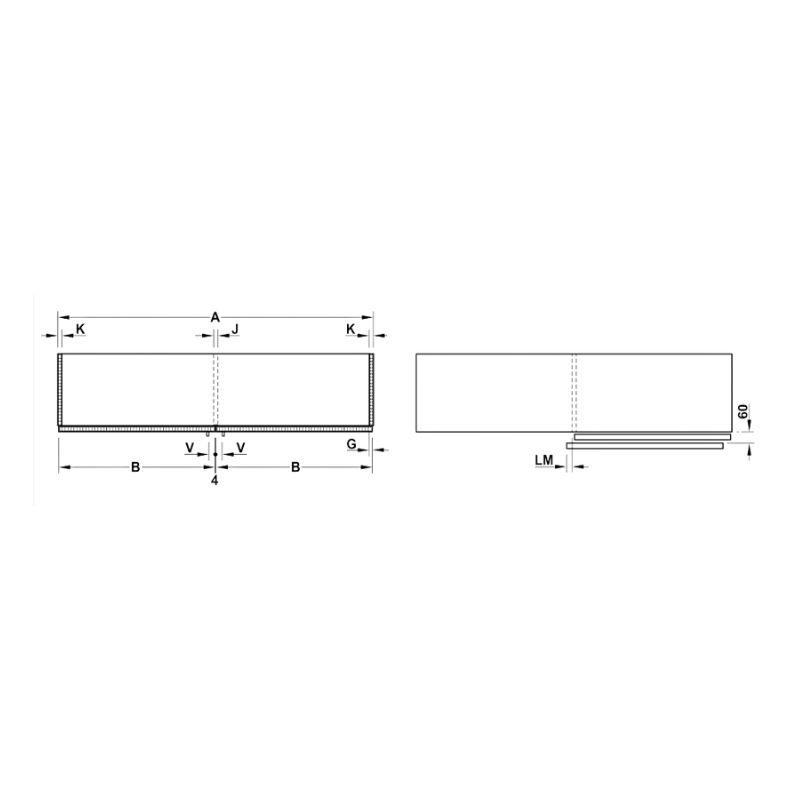 Chi tiết phụ kiện cửa trượt bằng mặt S/OS 20FB Hafele 406.11.225 Chi tiết phụ kiện cửa trượt bằng mặt S/OS 20FB Hafele 406.11.225