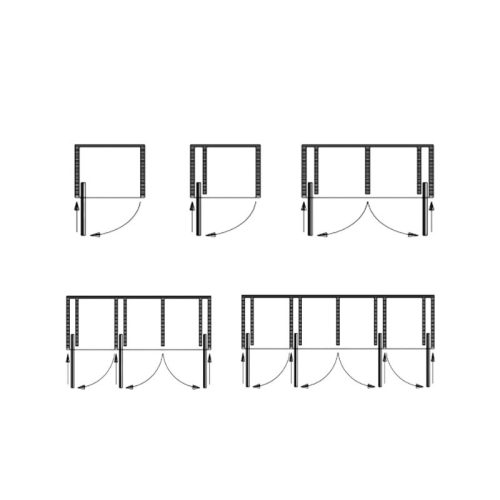Chi tiết phụ kiện cửa trượt Slido F-Park71 16B Hafele 408.25.011