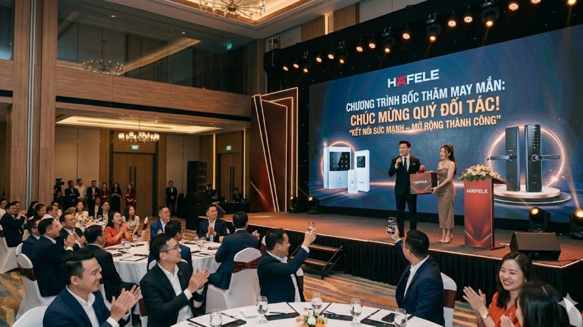 Chương trình Hafele Việt Nam tổ chức Hội nghị khách hàng 2025 tại khu vực phía Nam