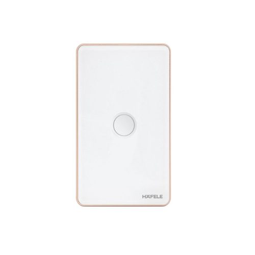 Công tắc ZB 1GUS 10A trắng L Hafele HSL-LS1G01W 820.71.003