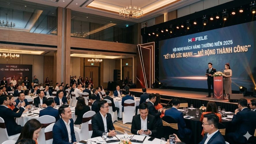 Hafele Việt Nam tổ chức Hội nghị khách hàng 2025 tại khu vực phía Nam