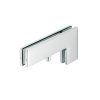 Kẹp kính chữ L inox bóng Hafele 981.00.031