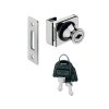 Khóa chốt cửa kính Hafele 233.20.210 1 Khóa chốt cửa kính Hafele 233.20.210