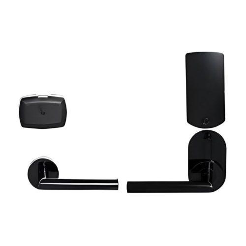 Khóa PL100 tay D màu đen mờ mở phải HÄFELE 912.20.111