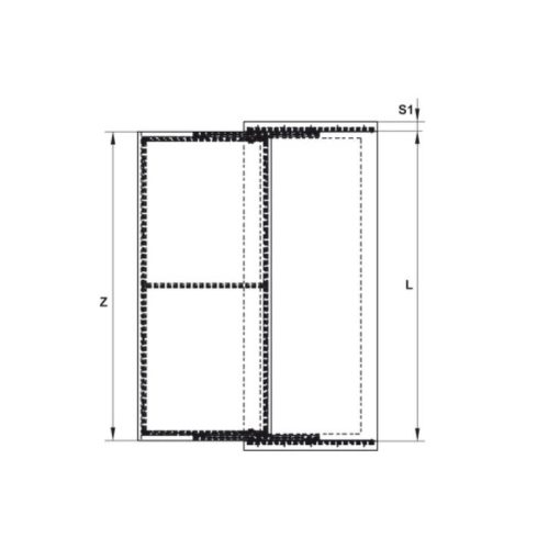 Kích thước Giải Pháp Mở Rộng Bếp Đảo 800mm Hafele 642.19.830