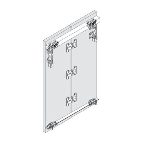 Mô tả bản lề nối Silent-Fold 40 Hafele 409.63.710