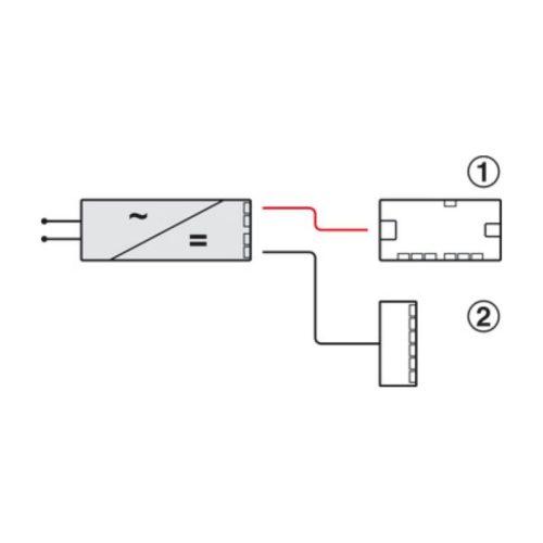 Mô tả bộ nguồn LED Loox5 Hafele 833.75.937