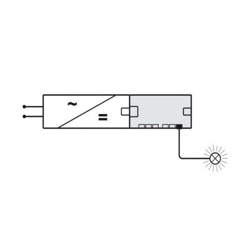 Mô tả bộ chia 6 cổng 12V Hafele 833.95.748