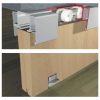 Phụ kiện cửa trượt 250K Hafele 940.42.138
