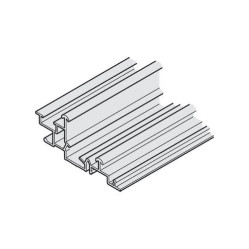 Ray đôi cho cửa trượt Slido F-Line44 80A Hafele 406.78.707