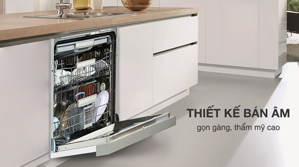 thiết kế máy rửa bát hafele