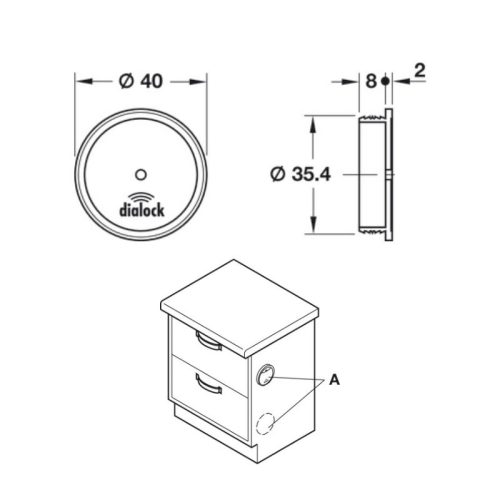 Thông số Anten nhận tín hiệu Hafele 237.58.129