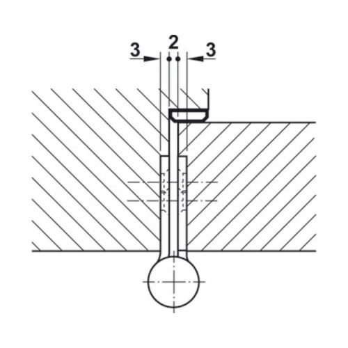 Thông số bản lề chịu lực Hafele 926.94.703
