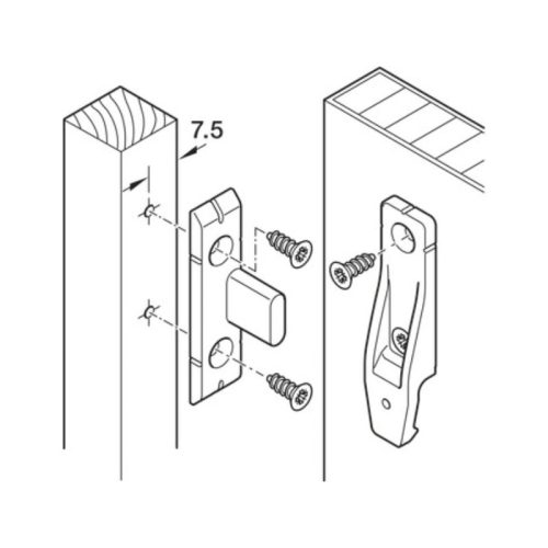 Thông số Bas Pacofix SF Hafele 262.49.366