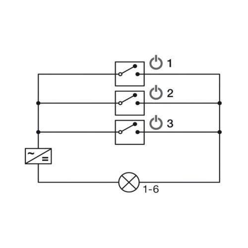 Thông số bộ chia 6 cổng 12V Hafele 833.95.828