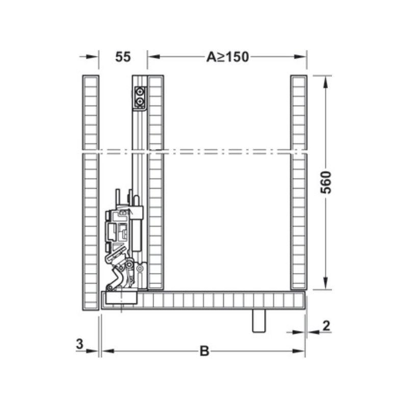 Thông số bộ cửa trượt Slido F-Park72 50A Hafele 408.45.026 Thông số bộ cửa trượt Slido F-Park72 50A Hafele 408.45.026