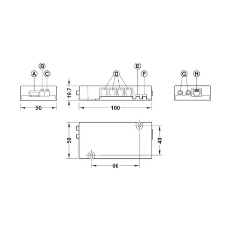Thông số bộ xử lý tín hiệu FT200 Hafele 237.59.010 Thông số bộ xử lý tín hiệu FT200 Hafele 237.59.010