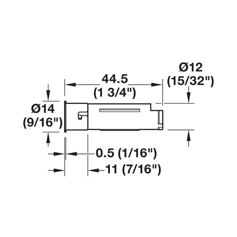 Thông số công tắc điều chỉnh độ sáng chạm Hafele 833.89.032 Thông số công tắc điều chỉnh độ sáng chạm Hafele 833.89.032