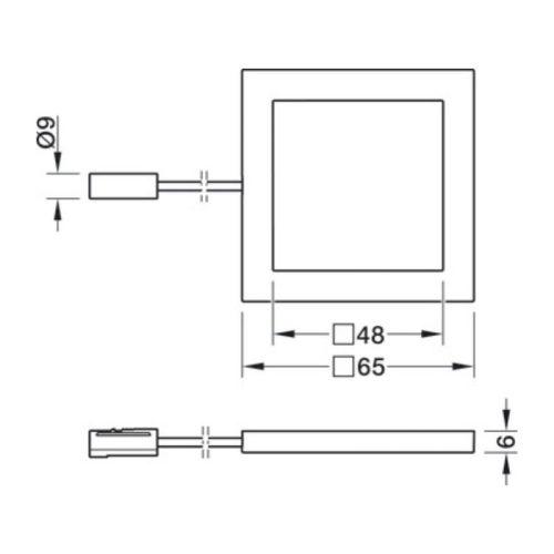 Đèn downlight gắn nổi Hafele 833.77.230 4 Thông số đèn downlight gắn nổi Hafele 833.77.230