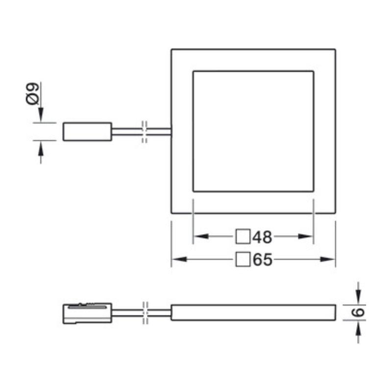 Thông số đèn downlight gắn nổi Hafele 833.77.230 Thông số đèn downlight gắn nổi Hafele 833.77.230