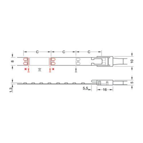 Đèn LED dây Loox5 Hafele 833.76.217 5 Thông số đèn LED dây Loox5 Hafele 833.76.217