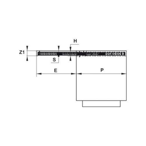 Thông số Giải Pháp Mở Rộng Bếp Đảo 800mm Hafele 642.19.830