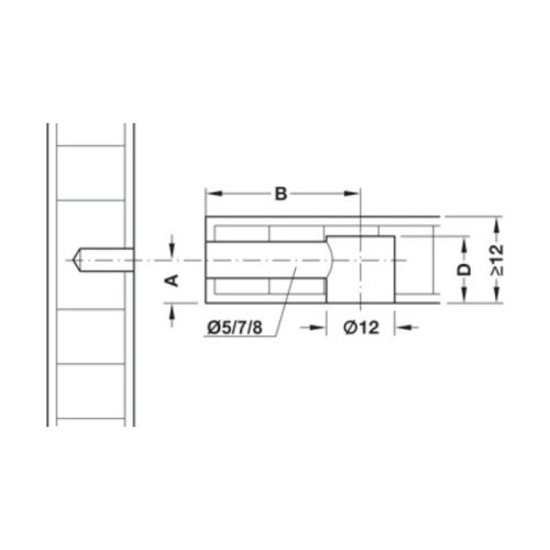 Thông số liên kết Minifix Hafele 262.17.620