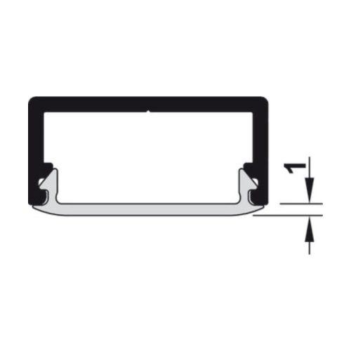 Nắp che màu kính mờ 2500mm Hafele 833.74.780 4 Thông số nắp che màu kính mờ 2500mm Hafele 833.74.780