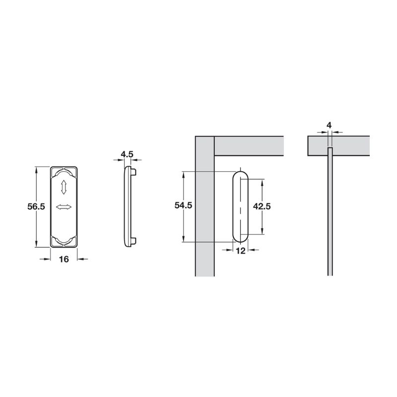 Thông số phụ kiện nắp che cho bas tủ âm Hafele 290.36.765 Thông số phụ kiện nắp che cho bas tủ âm Hafele 290.36.765