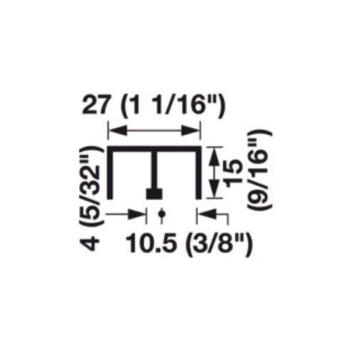 Ray dẫn hướng đôi Hafele 415.10.802 3 Thông số ray dẫn hướng đôi Hafele 415.10.802