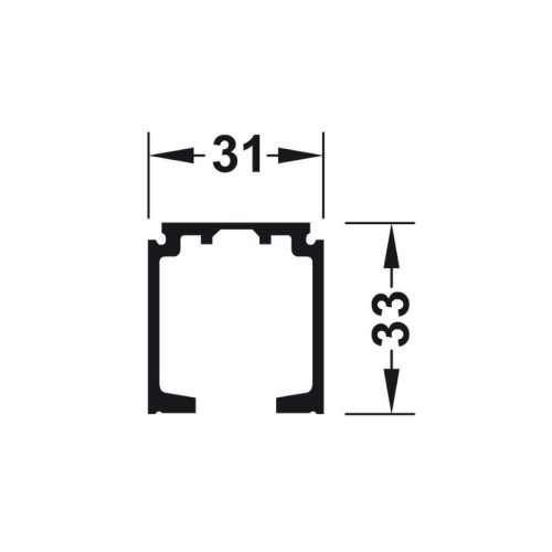 Thông số ray trượt đơn Hafele 940.43.962